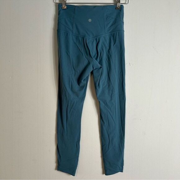 Athleta elation blue pirouette 7/8 tight size S - Picture 4 of 5